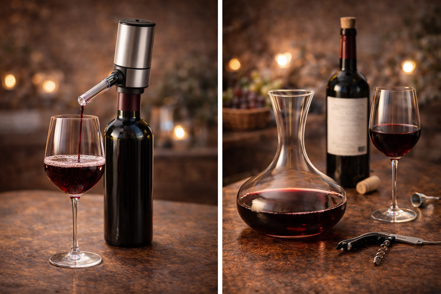 Electric Wine Aerator Premium - Instantly Oxygenate & Enhance Flavor