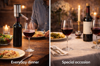 Electric Wine Aerator Premium - Instantly Oxygenate & Enhance Flavor